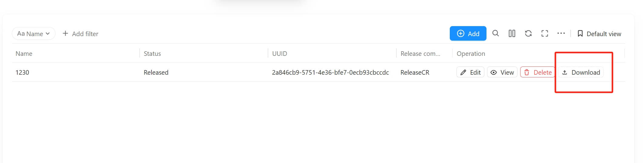 DownloadData cr